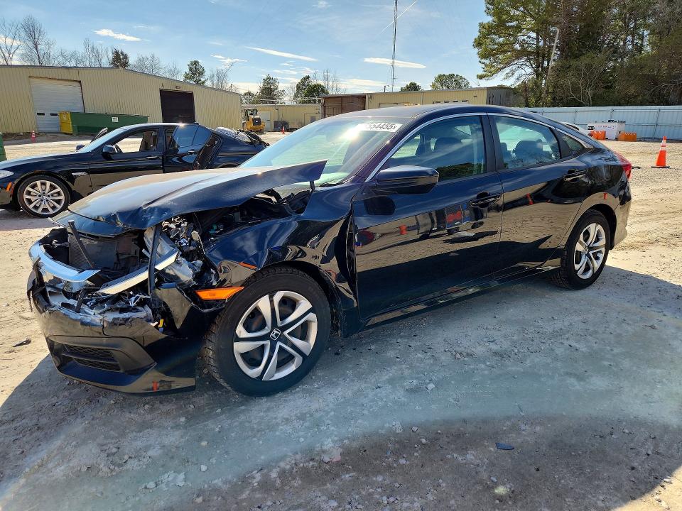 HONDA CIVIC LX 2017 with VIN 19XFC2F50HE231046 - Photo from auction