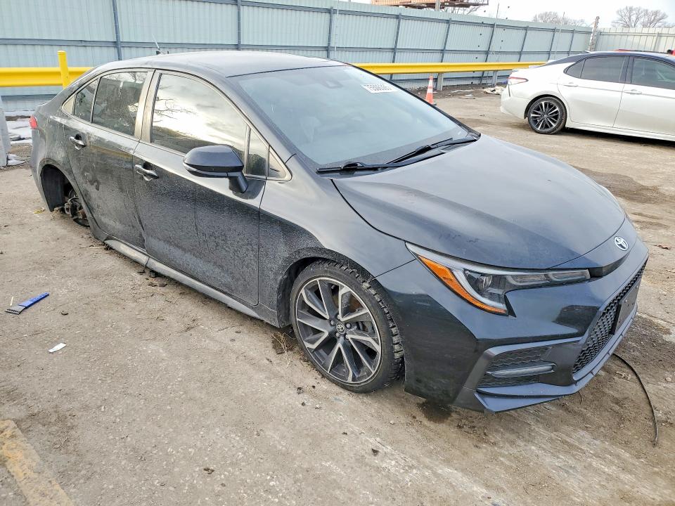 Photo 4 from auction – 2022 TOYOTA COROLLA with VIN JTDS4MCE1NJ092071