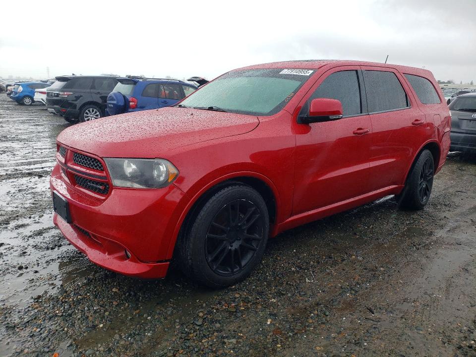 DODGE DURANGO 2013 with VIN 1C4SDHCT8DC520744 - Photo from auction
