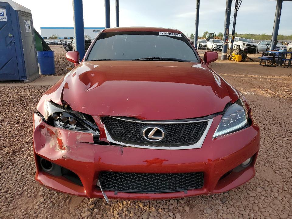 Photo 5 from auction – 2008 LEXUS IS-F with VIN JTHBP262985001492