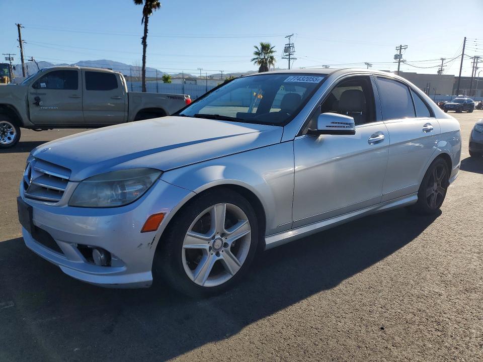 MERCEDES-BENZ C 2010 with VIN WDDGF5EB4AR117619 - Photo from auction