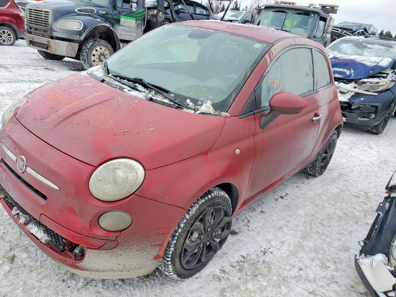 FIAT 500 2015 with VIN 3C3CFFAR8FT621899 - Photo from auction
