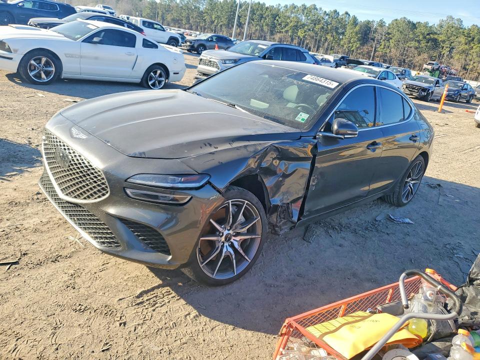 GENESIS G70 2024 with VIN KMTG34SC2RU140207 - Photo from auction