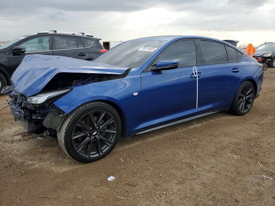 CADILLAC CT5 2021 with VIN 1G6DP5RK5M0130878 - Photo from auction