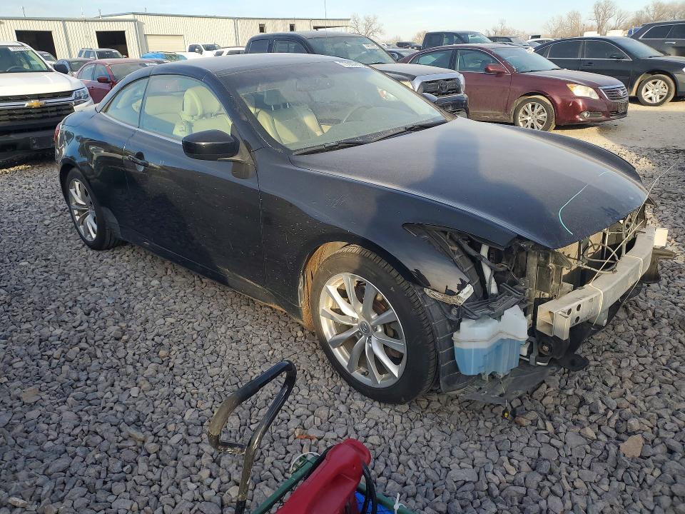 Photo 4 from auction – 2011 INFINITY G37 CONVERTIBLE with VIN JN1CV6FE0BM953178