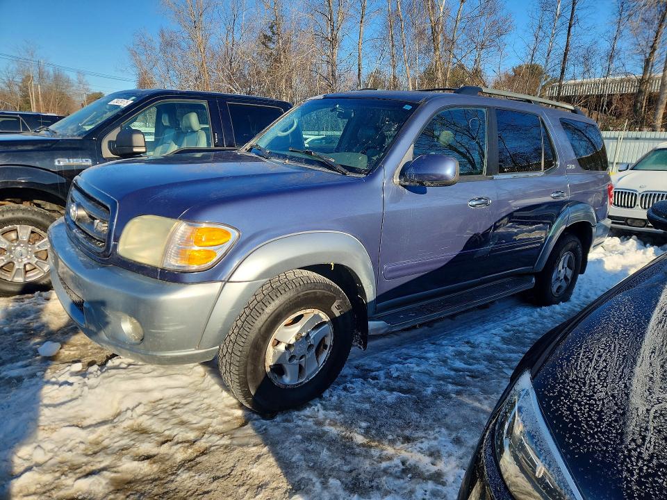 TOYOTA SEQUOIA SR 2004 with VIN 5TDBT44A24S231947 - Photo from auction
