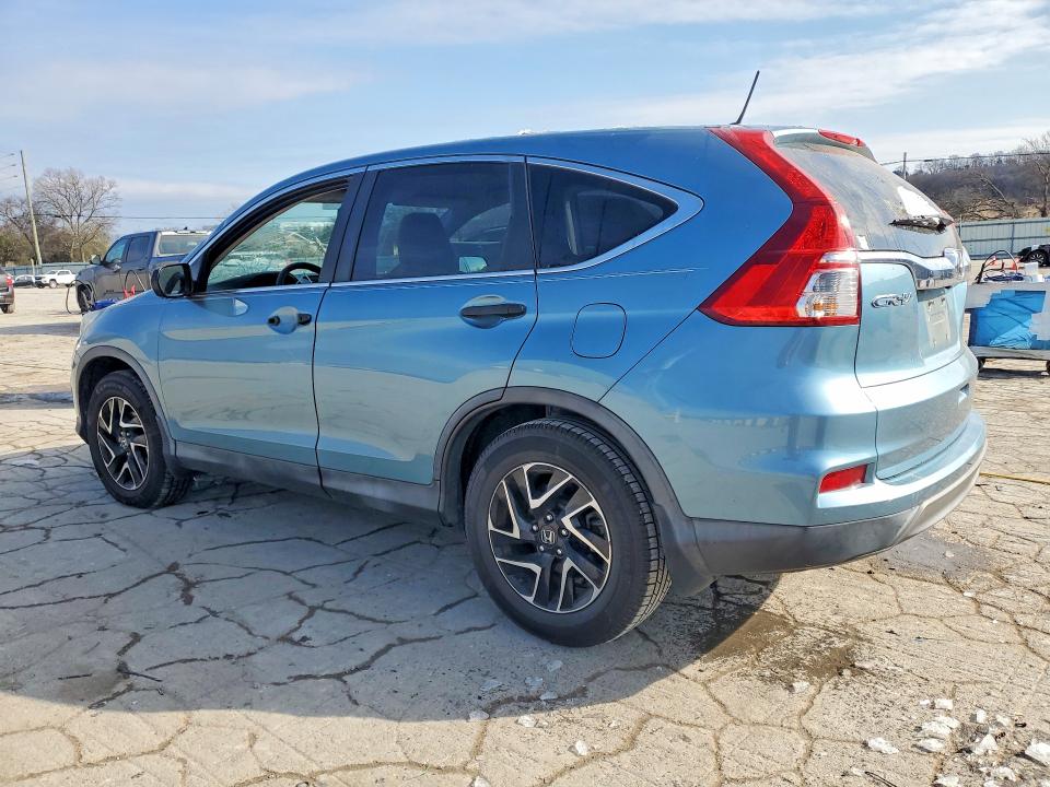 Photo 2 from auction – 2016 HONDA CR-V SE with VIN 2HKRM3H41GH557145