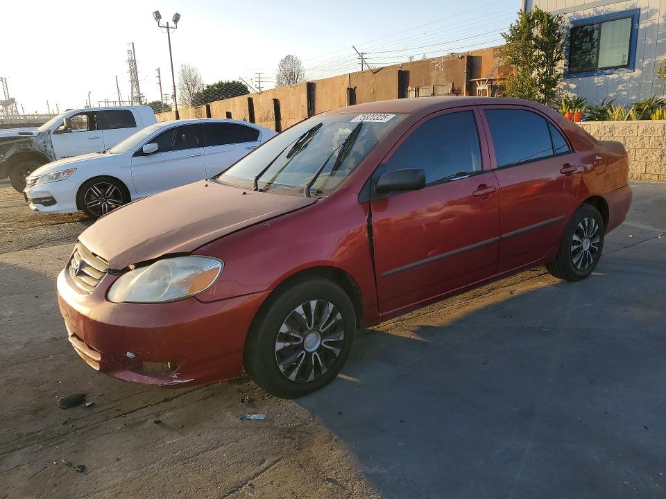 TOYOTA COROLLA CE 2003 with VIN 1NXBR32E93Z088368 - Photo from auction