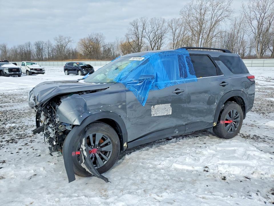 NISSAN PATHFINDER SV 2022 with VIN 5N1DR3BD8NC239595 - Photo from auction