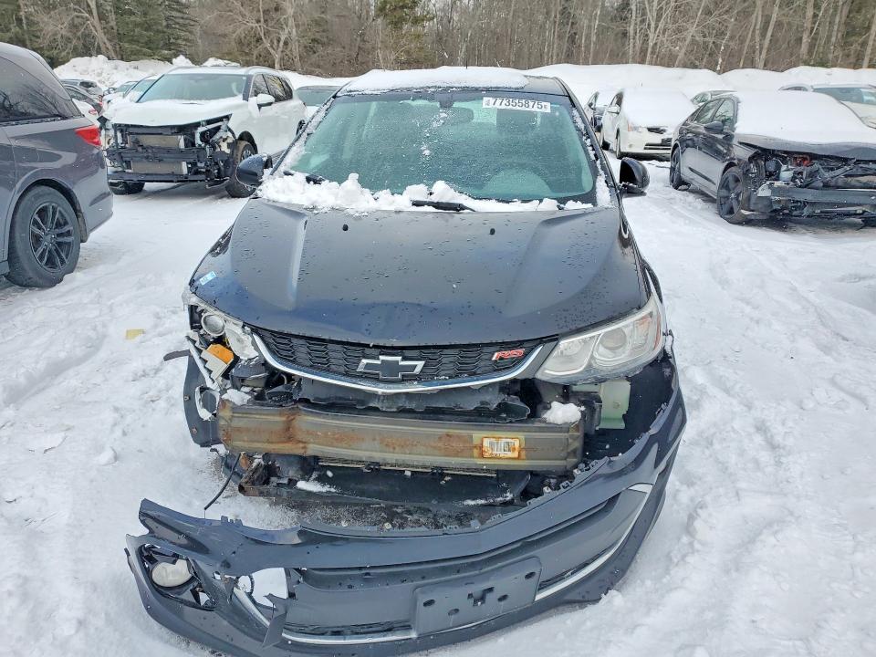 Photo 5 from auction – 2017 CHEVROLET SONIC with VIN 1G1JD5SH9H4166393