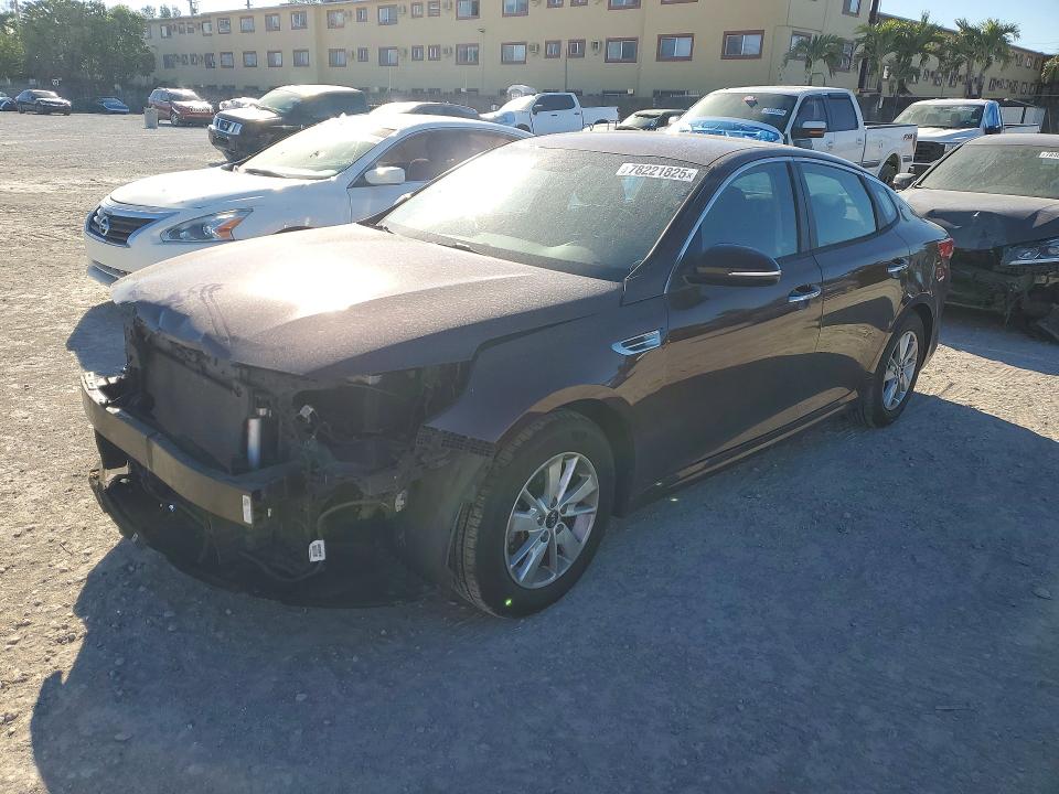 KIA OPTIMA 2016 with VIN 5XXGT4L30GG114365 - Photo from auction