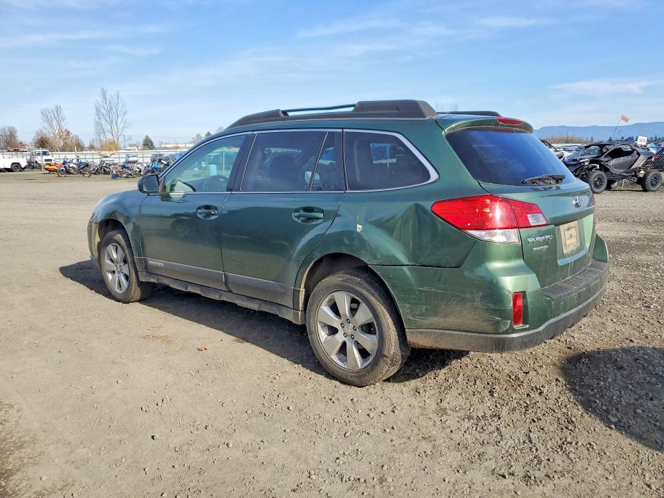 Photo 2 from auction – 2011 SUBARU OUTBACK 2. with VIN 4S4BRBCC4B3376200