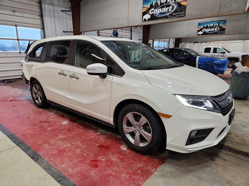 Photo 4 from auction – 2018 HONDA ODYSSEY EX with VIN 5FNRL6H7XJB009410