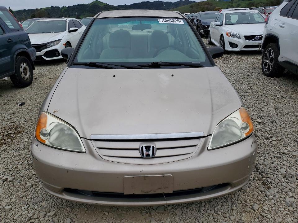 Photo 5 from auction – 2001 HONDA CIVIC 2D C with VIN JHMES165X1S002772
