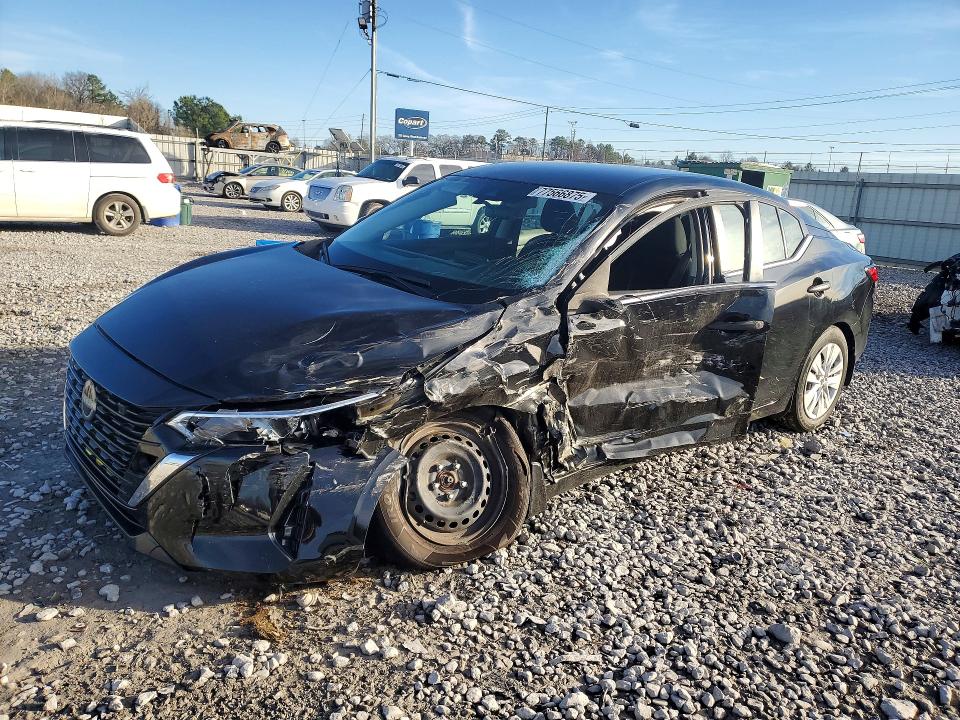 NISSAN SENTRA 2024 with VIN 3N1AB8BV5RY216308 - Photo from auction