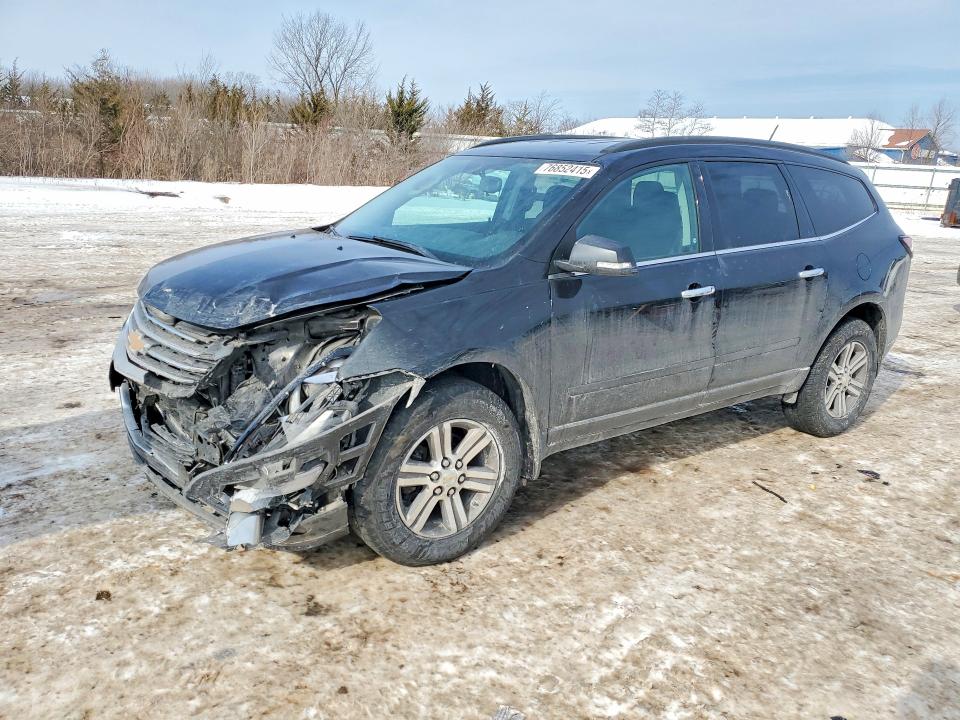 CHEVROLET TRAVERSE 2015 with VIN 1GNKRGKD8FJ189613 - Photo from auction
