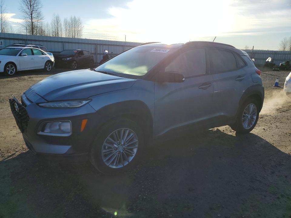 HYUNDAI KONA 2018 with VIN KM8K2CAA1JU143654 - Photo from auction
