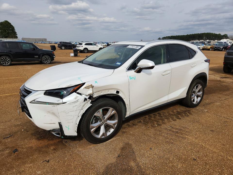 LEXUS NX 2017 with VIN JTJYARBZ5H2079291 - Photo from auction