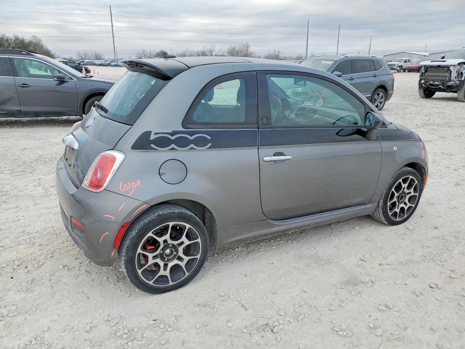 Photo 3 from auction – 2012 FIAT 500 with VIN 3C3CFFBR8CT500199