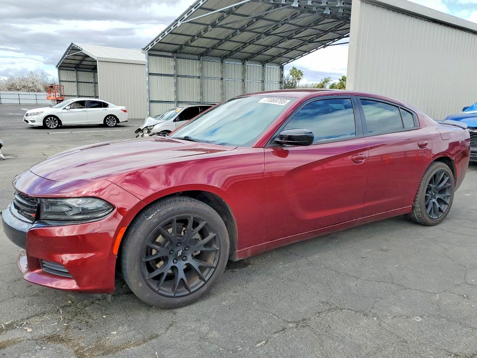 DODGE CHARGER 2018 with VIN 2C3CDXBG6JH197410 - Photo from auction