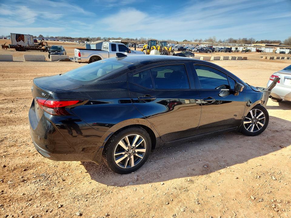 Photo 3 from auction – 2021 NISSAN VERSA SV with VIN 3N1CN8EV3ML838729