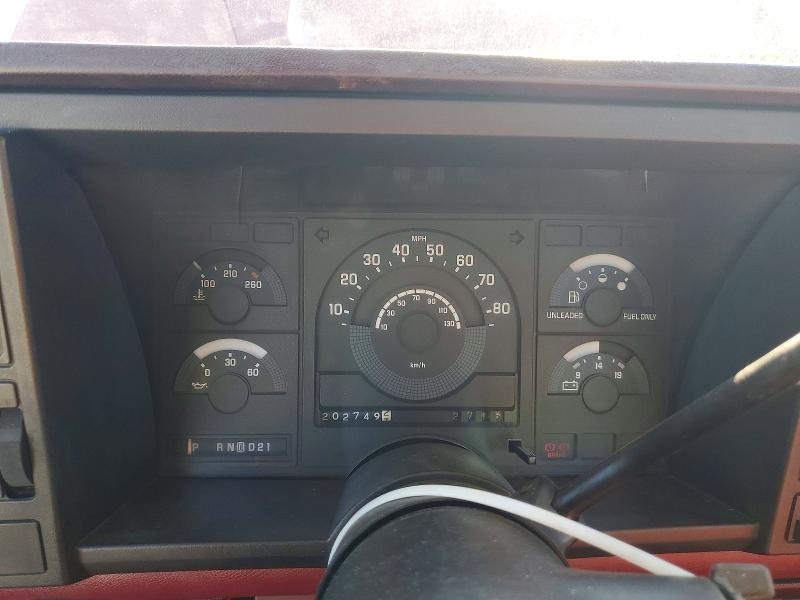 Photo 9 from auction – 1988 GMC GMT-400 with VIN 1GTDC14K3JZ539946