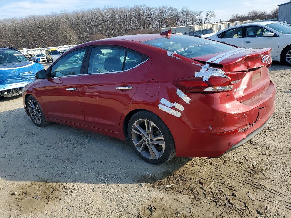 Photo 2 from auction – 2017 HYUNDAI ELANTRA with VIN 5NPD84LF9HH001020