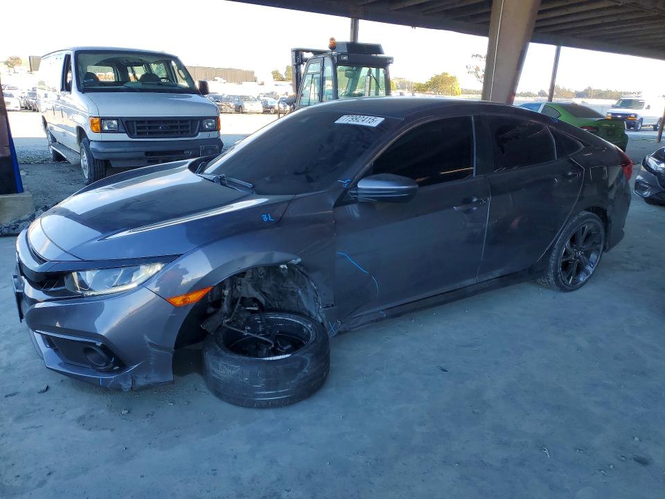 HONDA CIVIC 2020 with VIN 2HGFC2F81LH538671 - Photo from auction