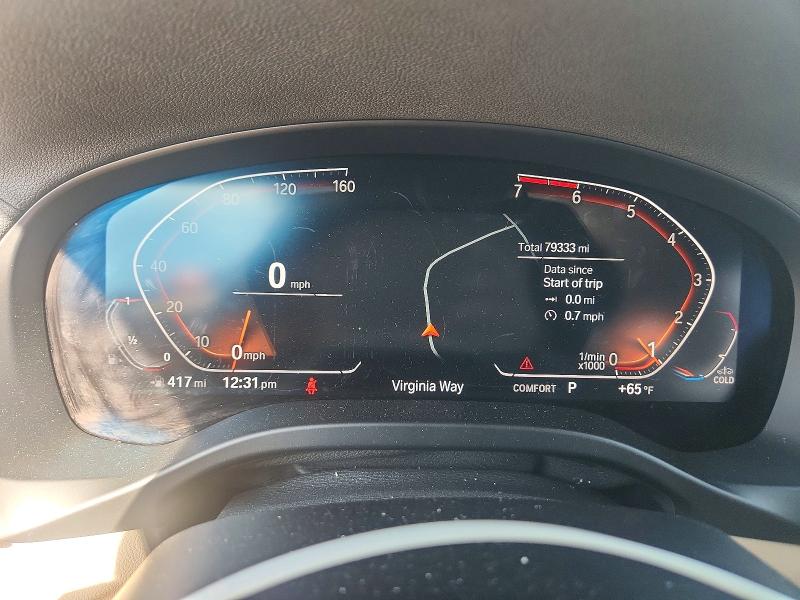 Photo 9 from auction – 2020 BMW X3 with VIN 5UXTY3C04LLE55652