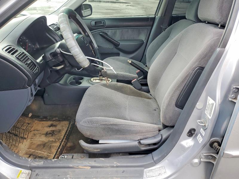 Photo 7 from auction – 2001 HONDA CIVIC LX with VIN 2HGES16591H527199