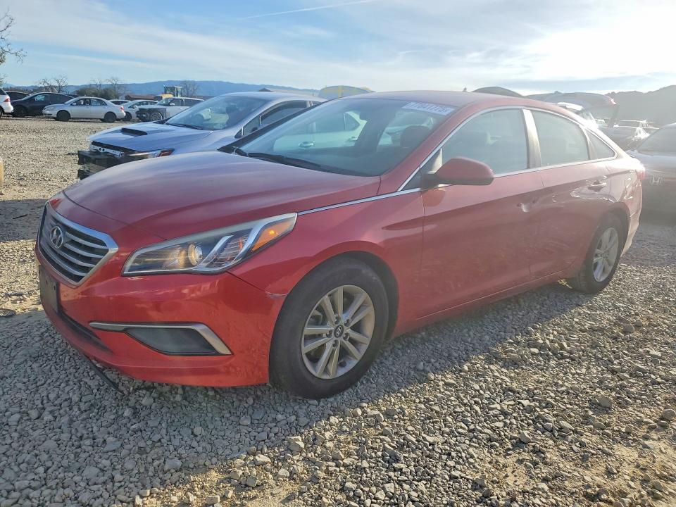 HYUNDAI SONATA 2017 with VIN 5NPE24AF3HH547935 - Photo from auction