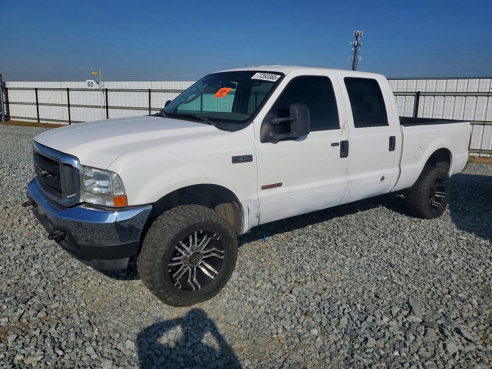FORD F350 2004 with VIN 1FTSW31PX4EC66381 - Photo from auction