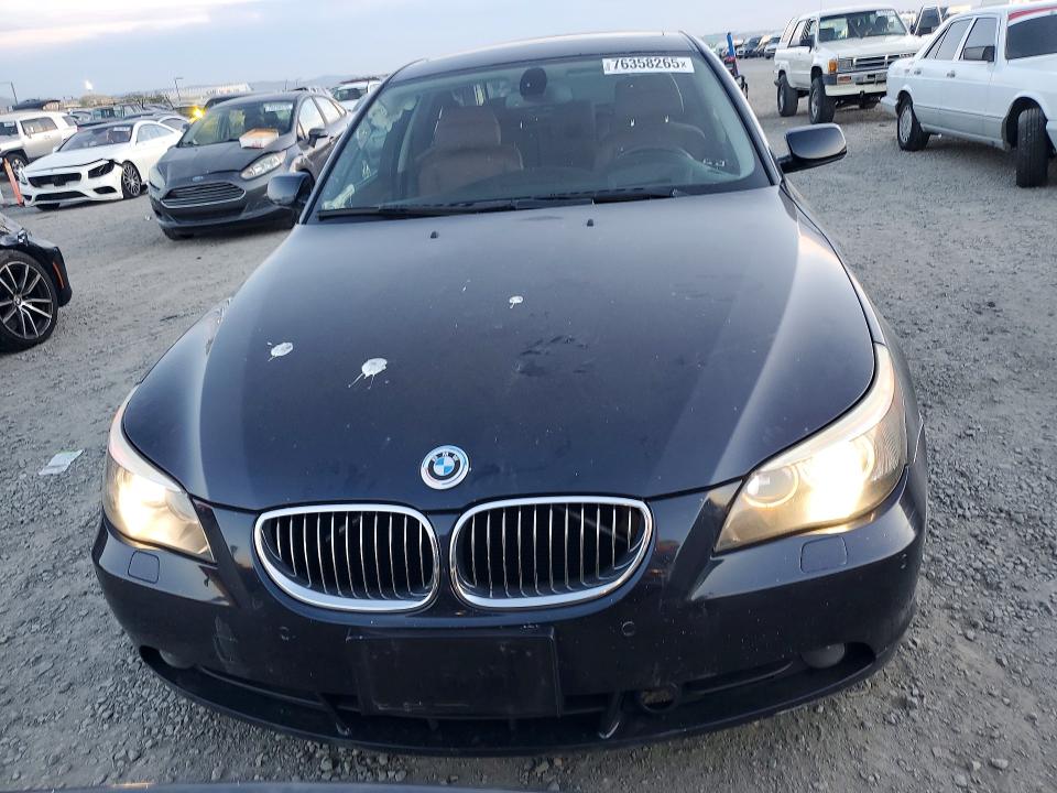Photo 5 from auction – 2007 BMW 550 I with VIN WBANB53577CN93897