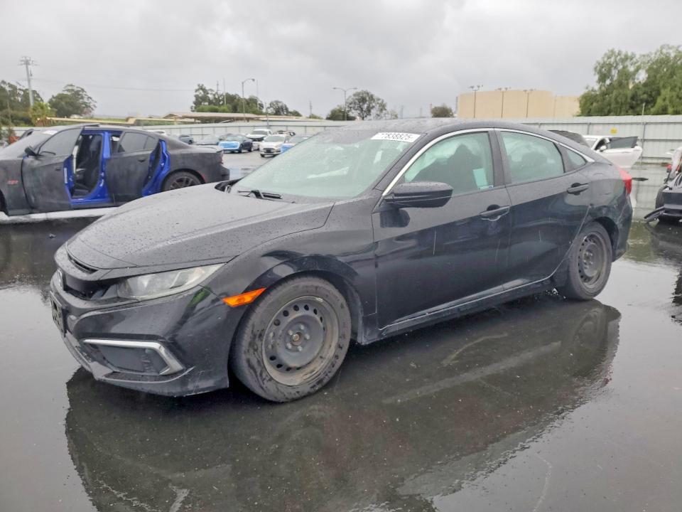 HONDA CIVIC 2019 with VIN 19XFC2F63KE021945 - Photo from auction