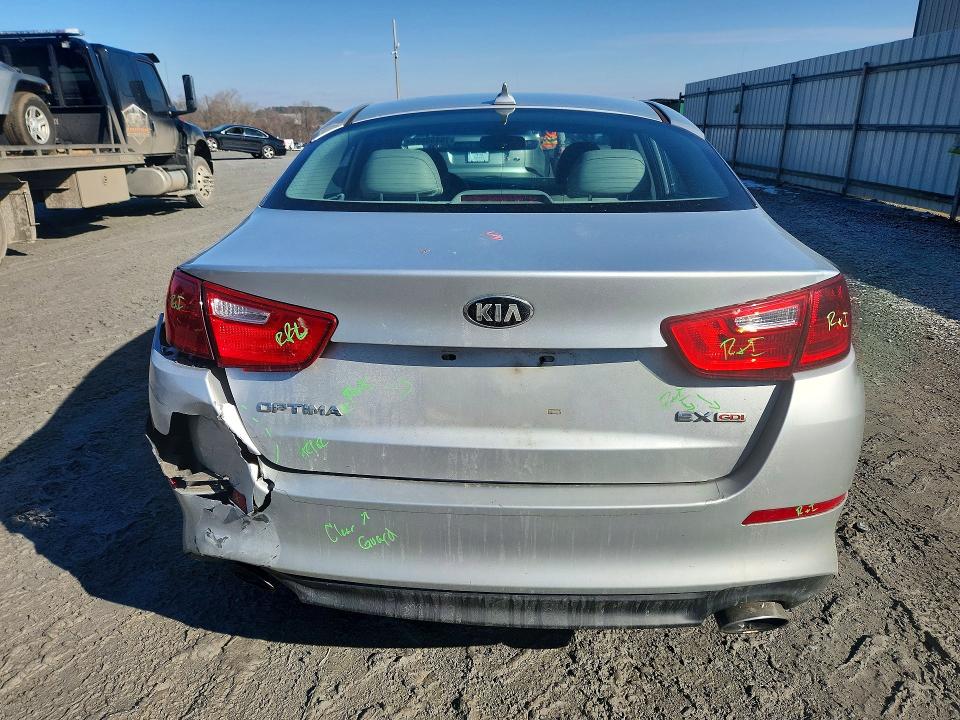 Photo 6 from auction – 2015 KIA OPTIMA EX with VIN 5XXGN4A77FG436791