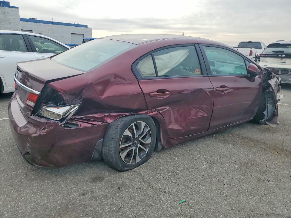 Photo 3 from auction – 2013 HONDA CIVIC with VIN 19XFB2F89DE277014