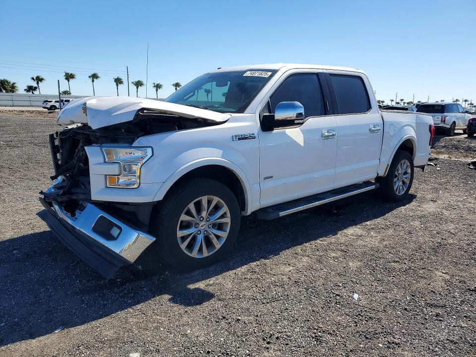 FORD F150 SUPER 2017 with VIN 1FTEW1CG3HKD96640 - Photo from auction