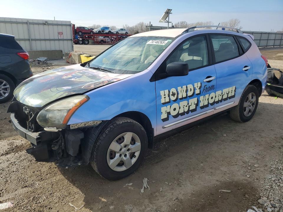 NISSAN ROGUE SELE 2014 with VIN JN8AS5MV1EW710843 - Photo from auction