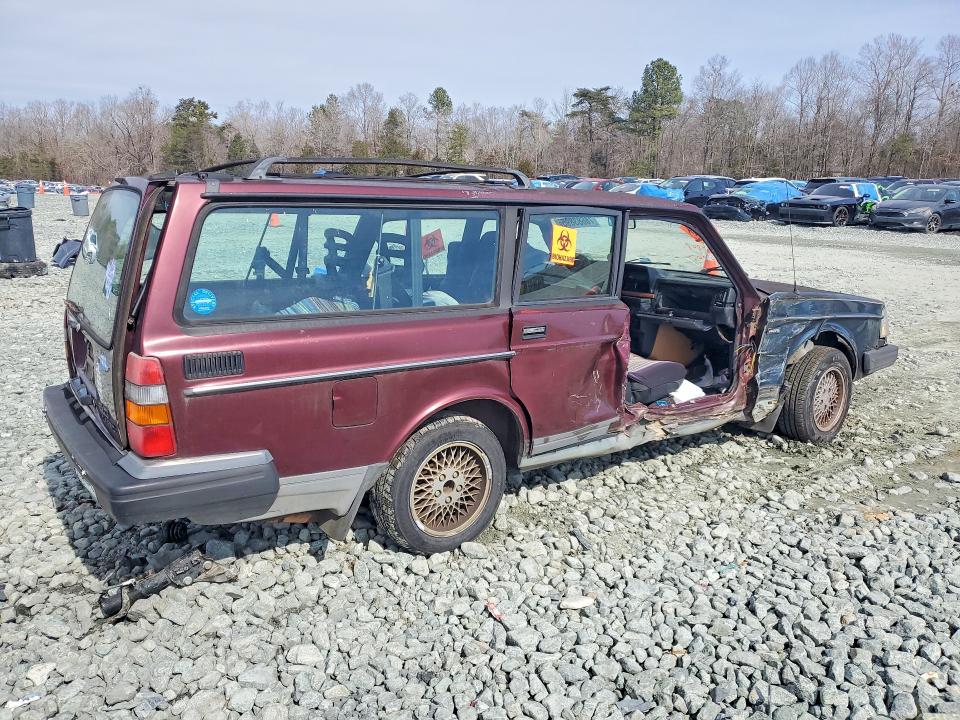 Photo 3 from auction – 1993 VOLVO 240 with VIN YV1AW8800P1958690