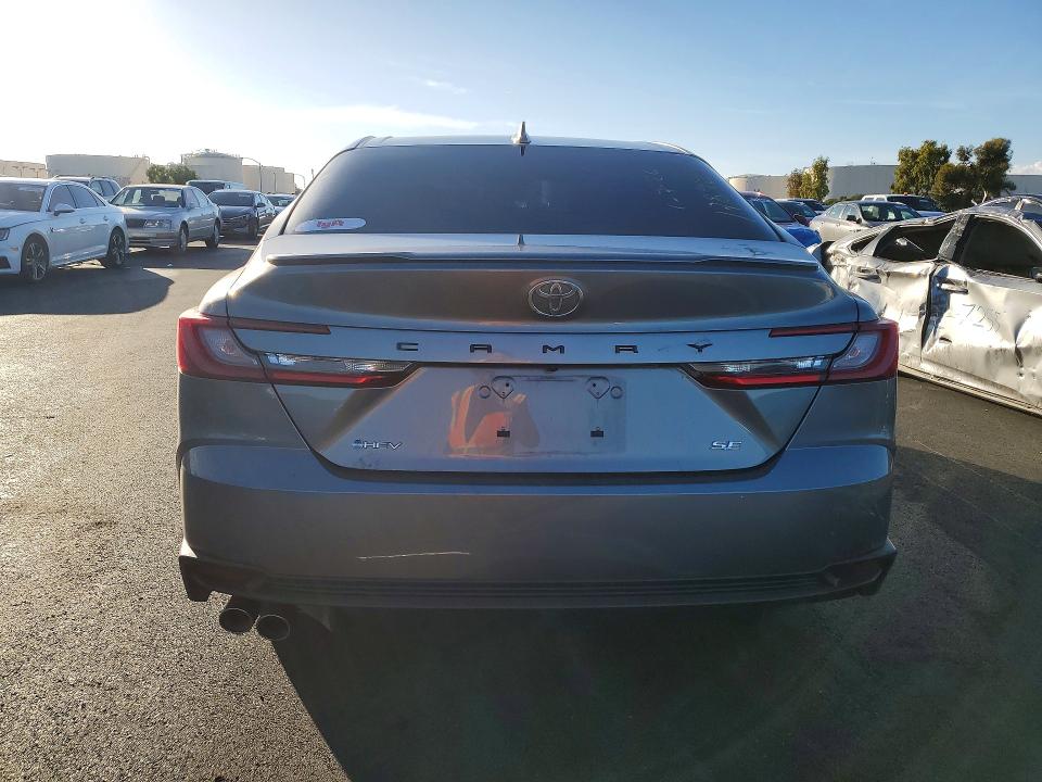Photo 6 from auction – 2025 TOYOTA CAMRY with VIN 4T1DAACK4SU612923