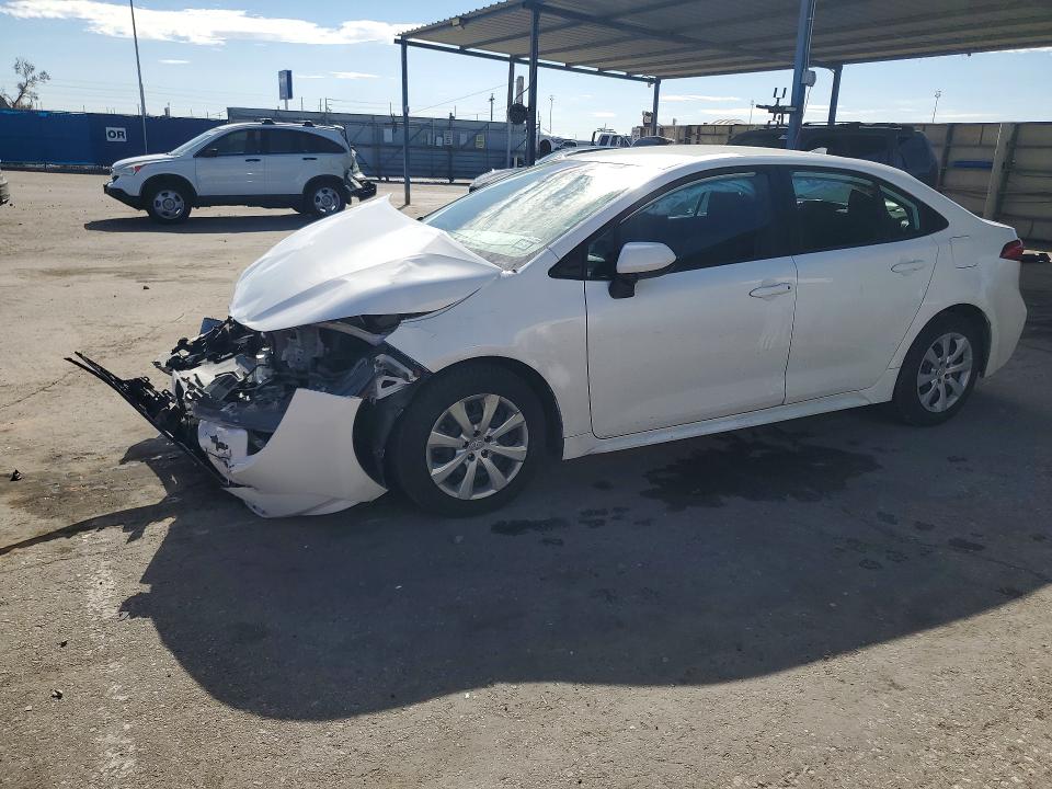TOYOTA COROLLA 2021 with VIN 5YFEPMAEXMP189951 - Photo from auction