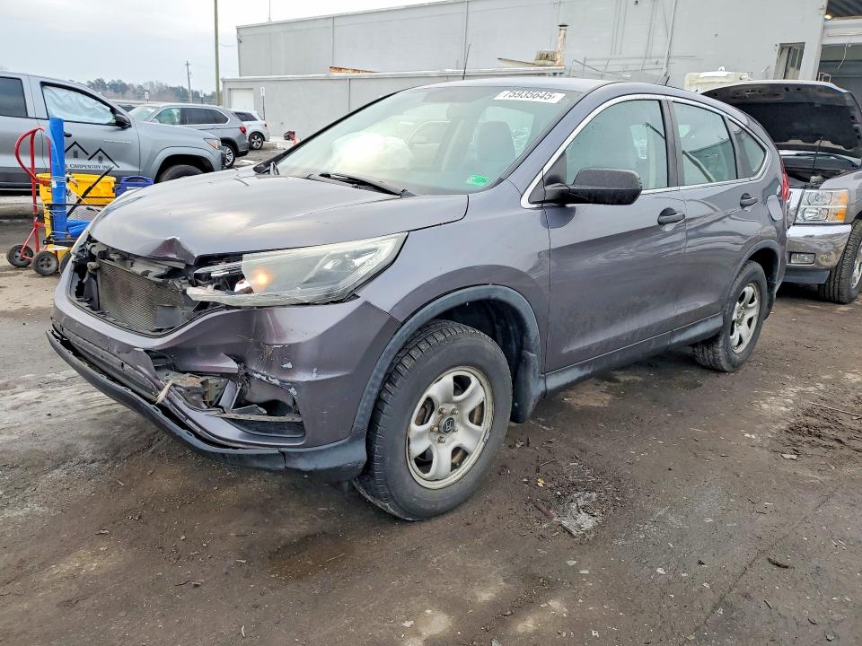 HONDA CR-V LX 2016 with VIN 2HKRM4H34GH620106 - Photo from auction