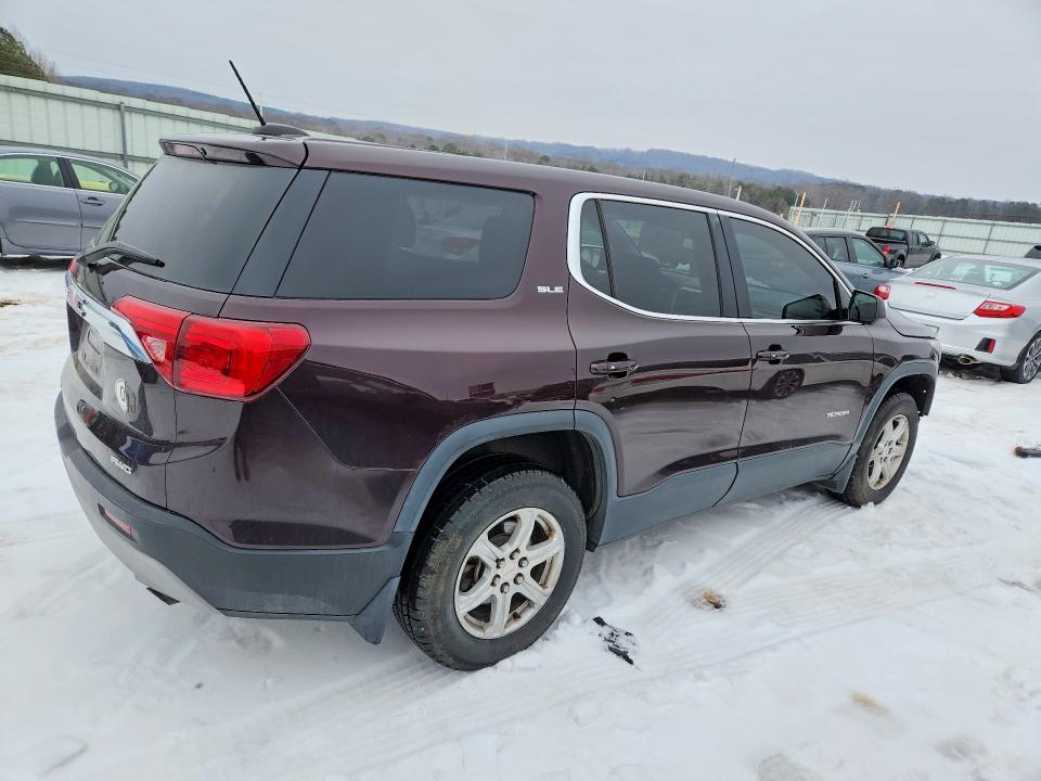 Photo 3 from auction – 2017 GMC ACADIA SLE with VIN 1GKKNRLA3HZ263291