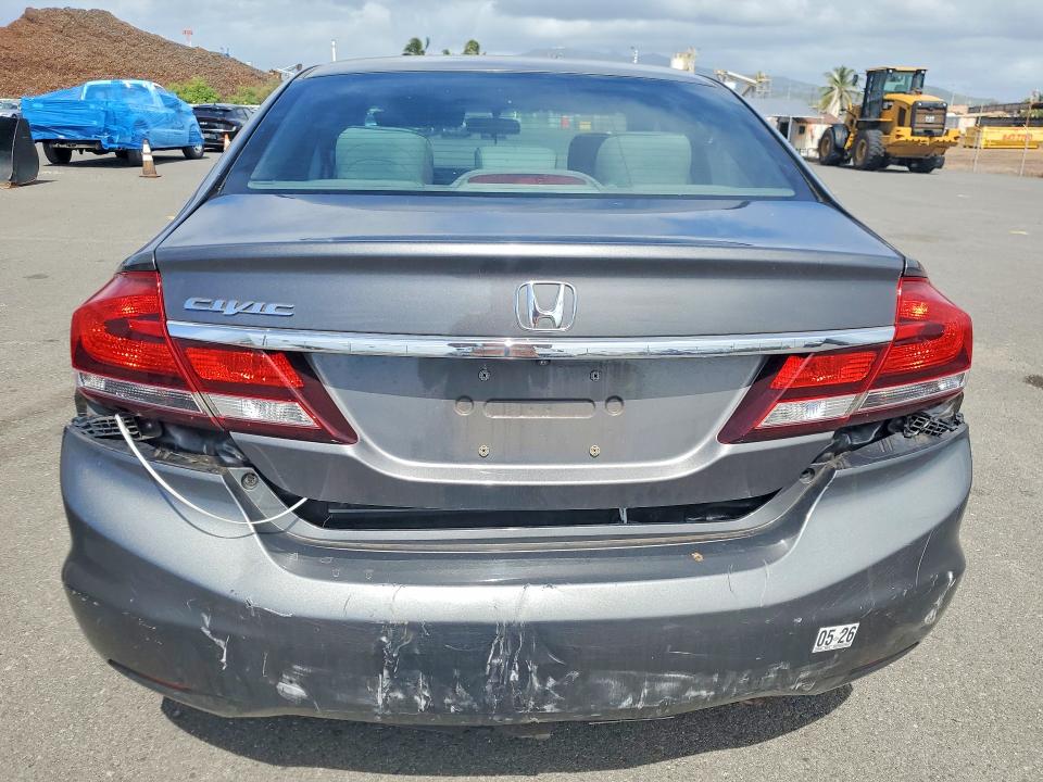 Photo 6 from auction – 2013 HONDA CIVIC with VIN 2HGFB2F53DH594640