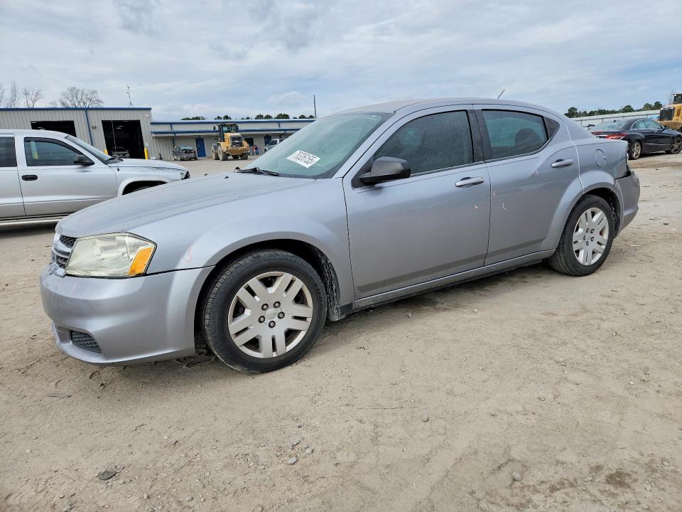 DODGE AVENGER SE 2013 with VIN 1C3CDZAB6DN547776 - Photo from auction