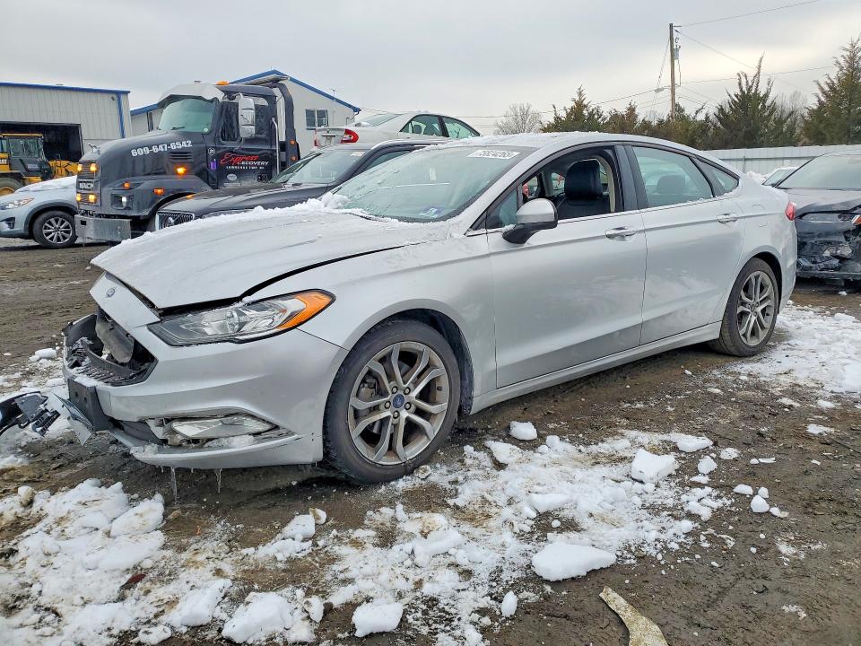 FORD FUSION 2017 with VIN 3FA6P0H74HR368965 - Photo from auction
