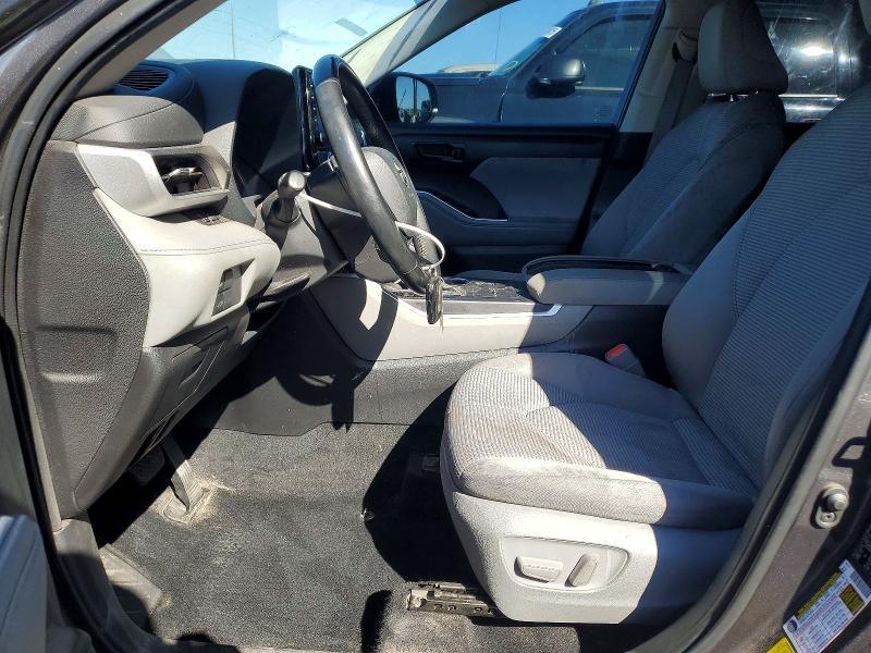 Photo 7 from auction – 2021 TOYOTA HIGHLANDER with VIN 5TDZZRAH2MS086890