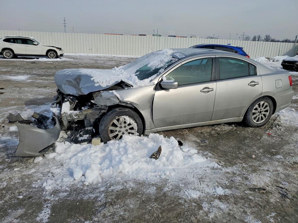 MITSUBISHI GALANT FE 2012 with VIN 4A32B2FF1CE016125 - Photo from auction