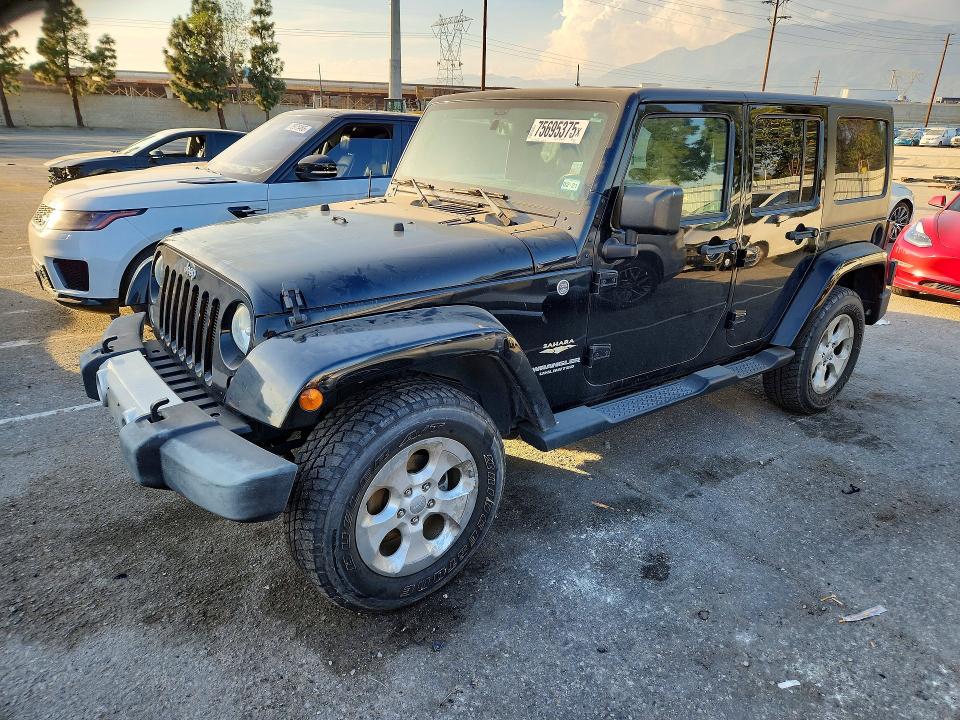 JEEP WRANGLER U 2014 with VIN 1C4HJWEG8EL257406 - Photo from auction