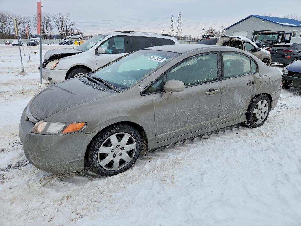 Photo 1 from auction – 2008 HONDA CIVIC LX with VIN 1HGFA16588L021321